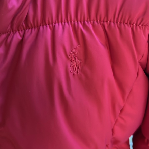 EUC Ralph Lauren pink puffer jacket 60% down 40% waterfowl insulation - Picture 2 of 13